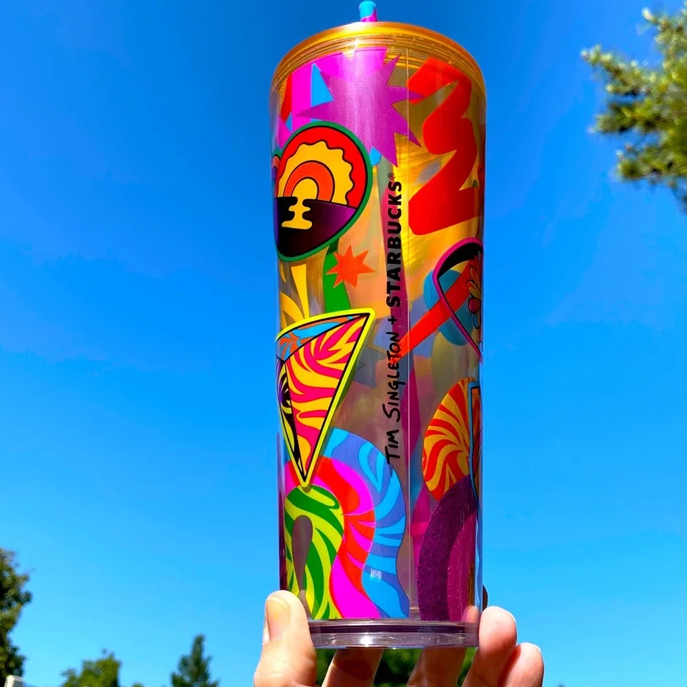 Retired Pride 2023 Tim Singleton x Starbucks Limited Release Venti Cold Tumbler